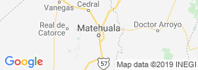 Matehuala map
